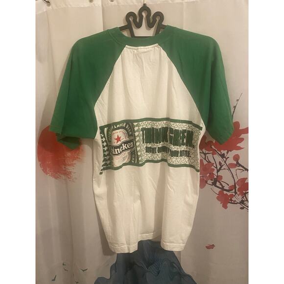 Vintage Heineken St Pattys Clover Tee - Picture 3 of 6